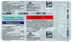 Flozen Plus Tablet 10 Flozen Plus Tablet 10