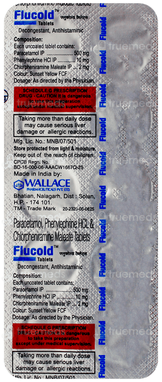 Flucold Tablet 10