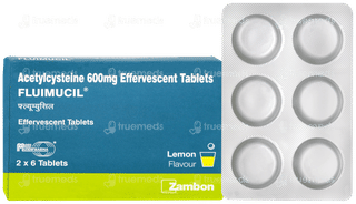 Fluimucil Lemon Flavour Effervescent Tablet 6