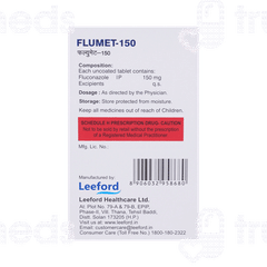Flumet 150 Tablet 1 Flumet 150 Tablet 1