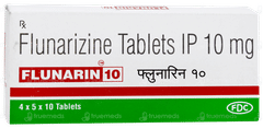 Flunarin 10 Tablet 10 Flunarin 10 Tablet 10