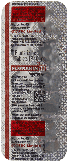 Flunarin 10 Tablet 10
