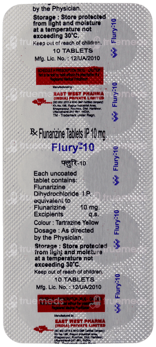 Flury 10 Tablet 10