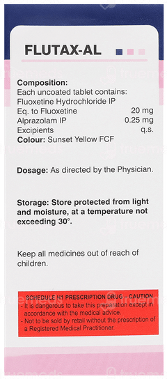 Flutax Al 0.25/20 Mg Tablet 10