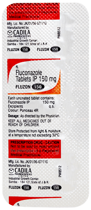 Fluzon 150 Tablet 1