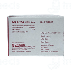 Fole 200 MG Tablet 1