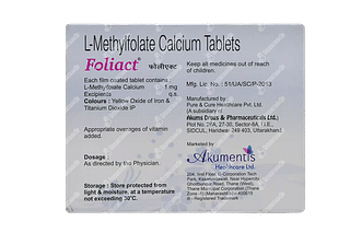 Foliact 1 MG Tablet 30