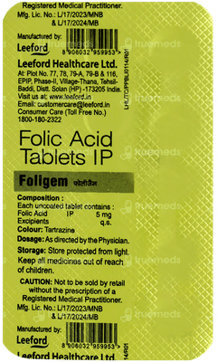 Foligem Tablet 15