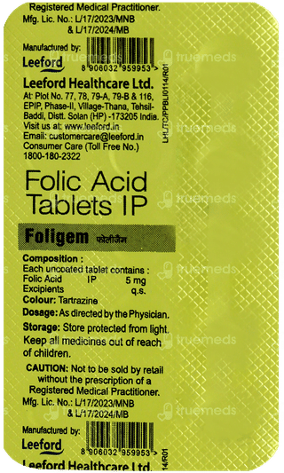 Foligem Tablet 15