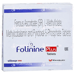 Folinine Plus Tablet 15 Folinine Plus Tablet 15