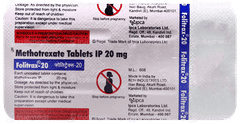 Folitrax 20 Tablet 4 Folitrax 20 Tablet 4