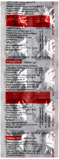 Foloup 200 Tablet 10