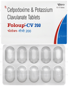 Foloup Cv 200 Tablet 10