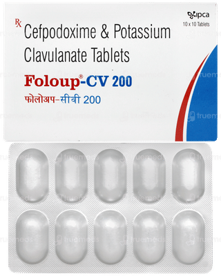 Foloup Cv 200 Tablet 10