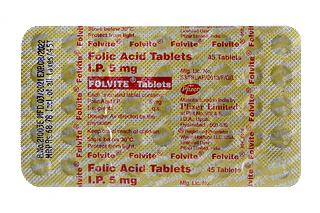 Folvite 5 MG Tablet 45