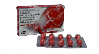 Folvite Dha Capsule 10