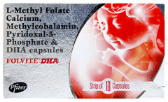 Folvite Dha Capsule 10