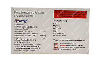 Forcef Cv 250/62.5 MG Tablet 6