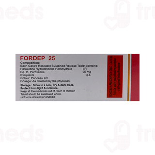 Fordep 25Mg Tablet 10