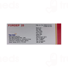 Fordep 25Mg Tablet 10