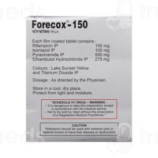 Forecox 150/100/275/500 MG Tablet 6
