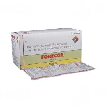 Forecox 225150400750 Mg Tablet 6 - Uses, Side Effects, Dosage, Price ...