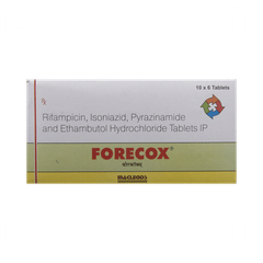 Forecox 225/150/400/750 MG Tablet 6