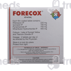 Forecox 225/150/400/750 MG Tablet 6