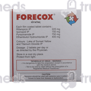 Forecox 225/150/400/750 MG Tablet 6
