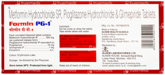 Formin Pg 1 Tablet 15 Formin Pg 1 Tablet 15