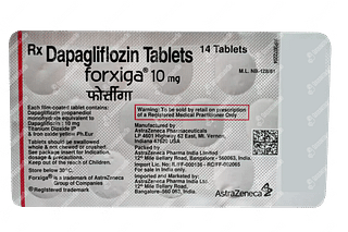 Forxiga 10 MG Tablet 14