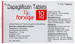 Forxiga 10mg Tablet 14