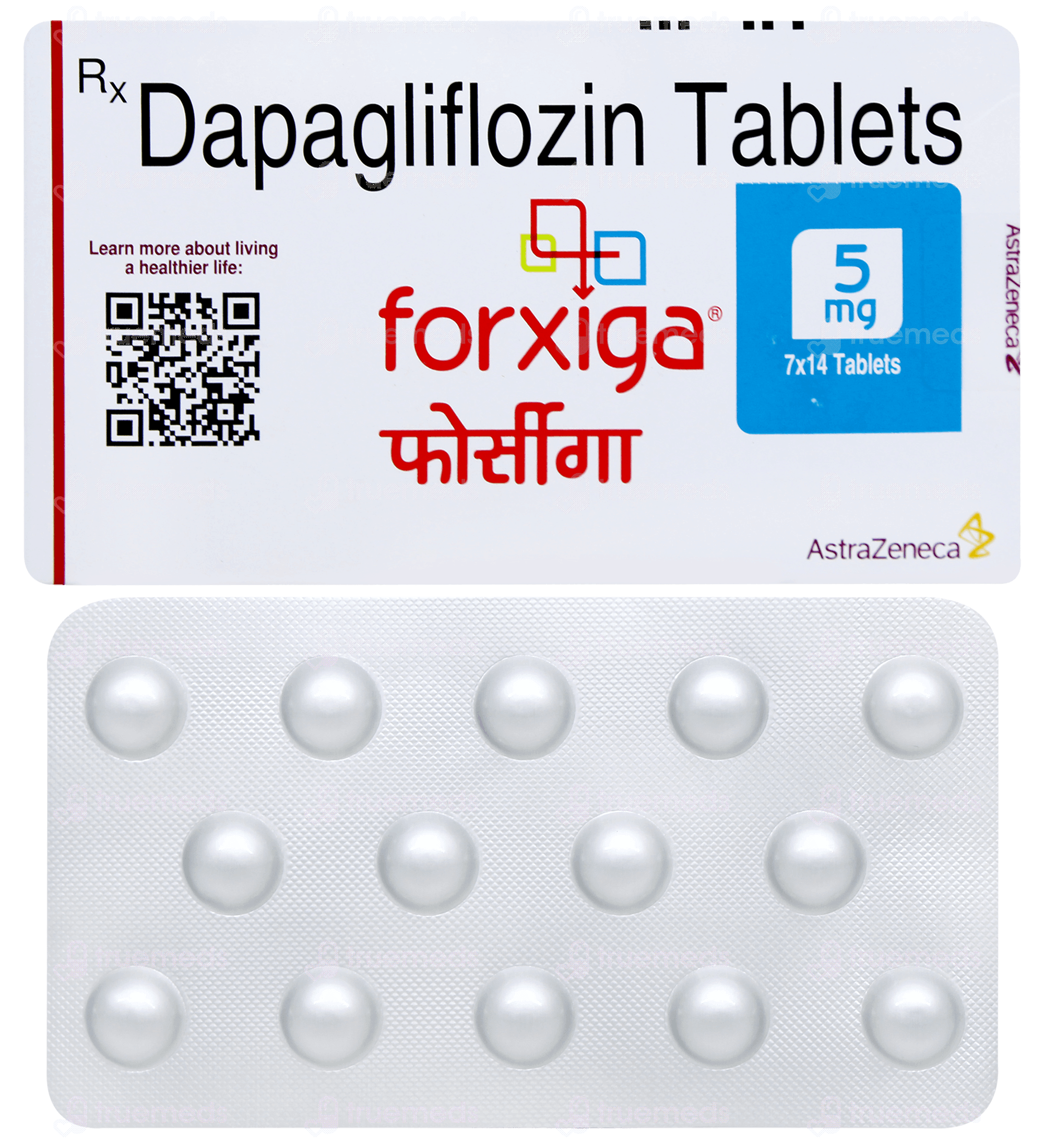 Forxiga 5 MG | Order Forxiga 5 MG Tablet Online at Truemeds