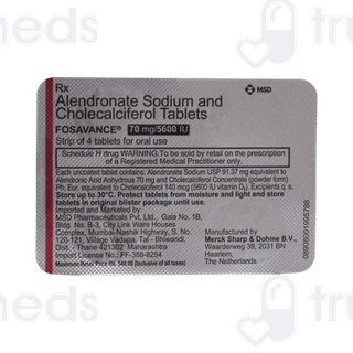 Fosavance 70mg/5600iu Tablet 4