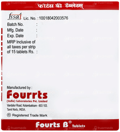 Fourts B Tablet 15