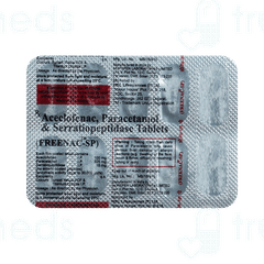 Freenac Sp 100/325/15 MG Tablet 10