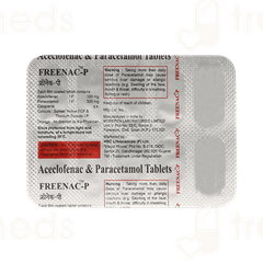 Freenac-p 100/325 MG Tablet 10 Freenac-p 100/325 MG Tablet 10