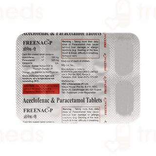 Freenac-p 100/325 MG Tablet 10
