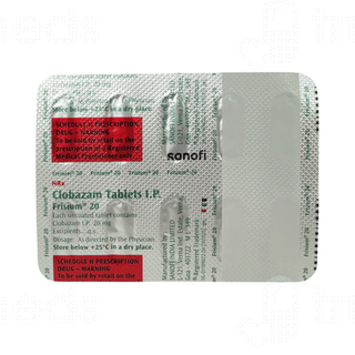 Frisium 20 MG Tablet 10