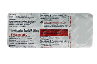 Fritolev 250 MG Tablet 10