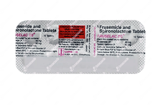 Fruselac Ds 40/50 MG Tablet 10