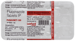 Fungiset 150 Tablet 1