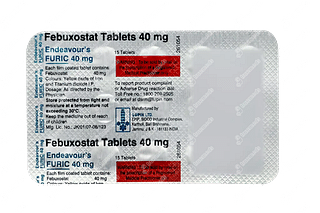 Furic 40 MG Tablet 15