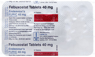 Furic 40mg Tablet 15