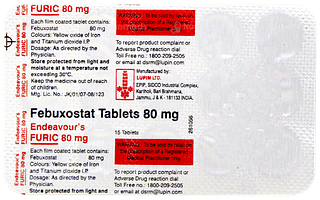 Furic 80mg Tablet 15