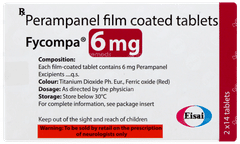 Fycompa 6mg Tablet 14 Fycompa 6mg Tablet 14