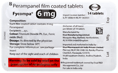 Fycompa 6mg Tablet 14 Fycompa 6mg Tablet 14