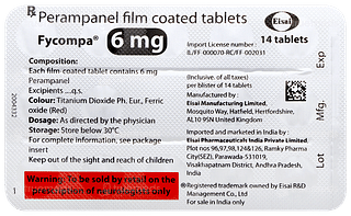 Fycompa 6mg Tablet 14