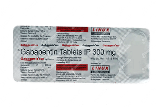 Gabagesic 300 MG Tablet 10