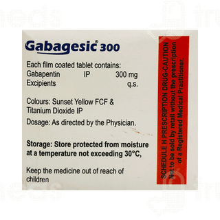 Gabagesic 300 Tablet 10